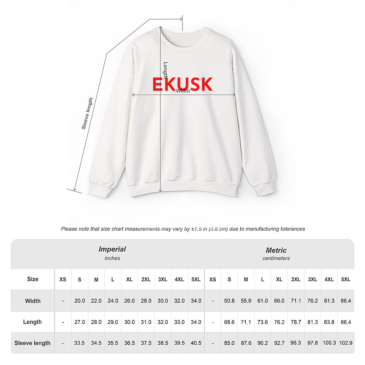 SAY NO - SWEATSHIRT - EKUSK